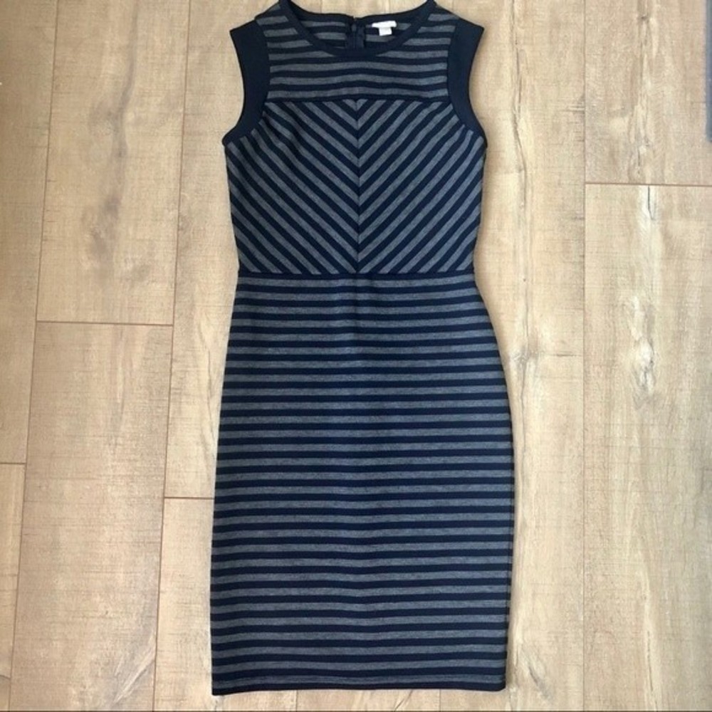 Merona fitted striped dress